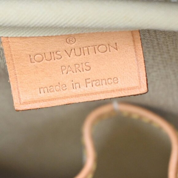 LOUIS VUITTON LV Logo Deauville Hand Bag Monogram Leather Brown M47270 75TA001 - Picture 16 of 16